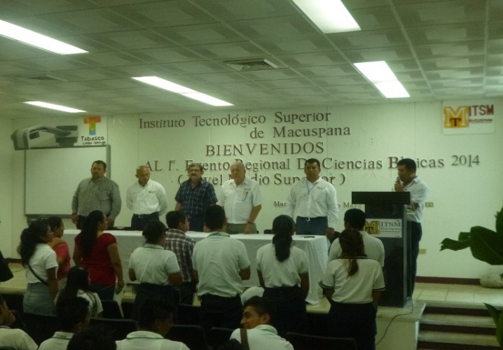 TODO UN ÉXITO EL 1er. EVENTO REGIONAL DE CIENCIAS BÁSICAS 2014 (NIVEL MEDIO SUPERIOR)