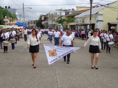 PARTICIPACIÓN EN EL DESFILE DEL 202 ANIVERSARIO DE LA CONMEMORACIÓN DE LA INDEPENDENCIA DE MÉXICO