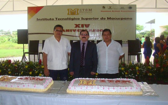 EL INSTITUTO TECNOLÓGICO SUPERIOR DE MACUSPANA FESTEJA EL XIV ANIVERSARIO
