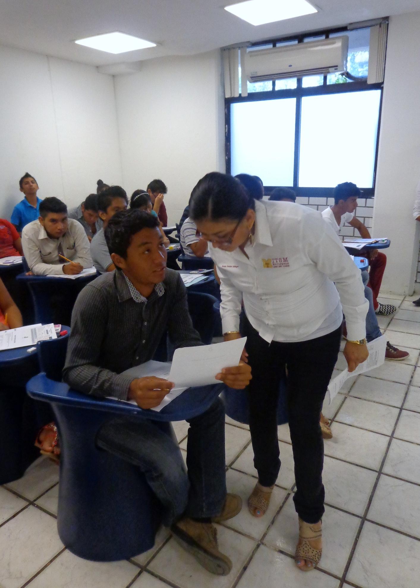 EL INSTITUTO TECNOLÓGICO SUPERIOR DE MACUSPANA, REALIZA SU EXAMEN DE PROCESO DE ADMISIÓN