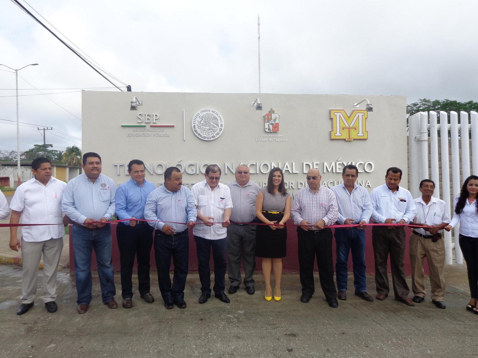 INAUGURA EL ITSM OBRAS DE MEJORAMIENTO DE LA IMAGEN INSTITUCIONAL