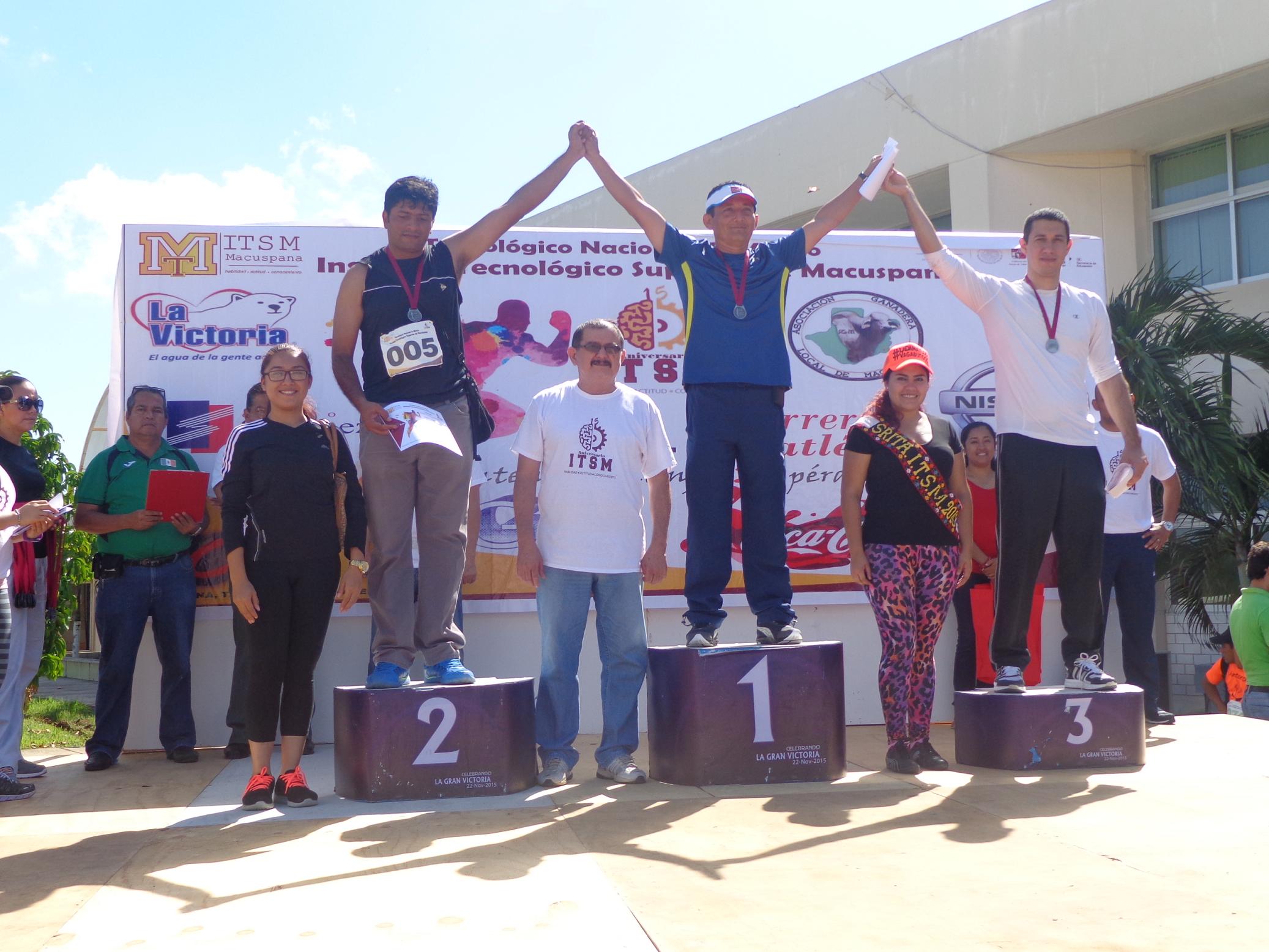 EL INSTITUTO TECNOLÓGICO SUPERIOR DE MACUSPANA, REALIZA CON ÉXITO LA SEGUNDA CARRERA ATLÉTICA, EN EL MARCO DE LOS FESTEJOS DEL XV ANIVERSARIO