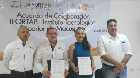 FIRMAN ACUERDO DE COLABORACION EL ITSM Y EL IFORTAB
