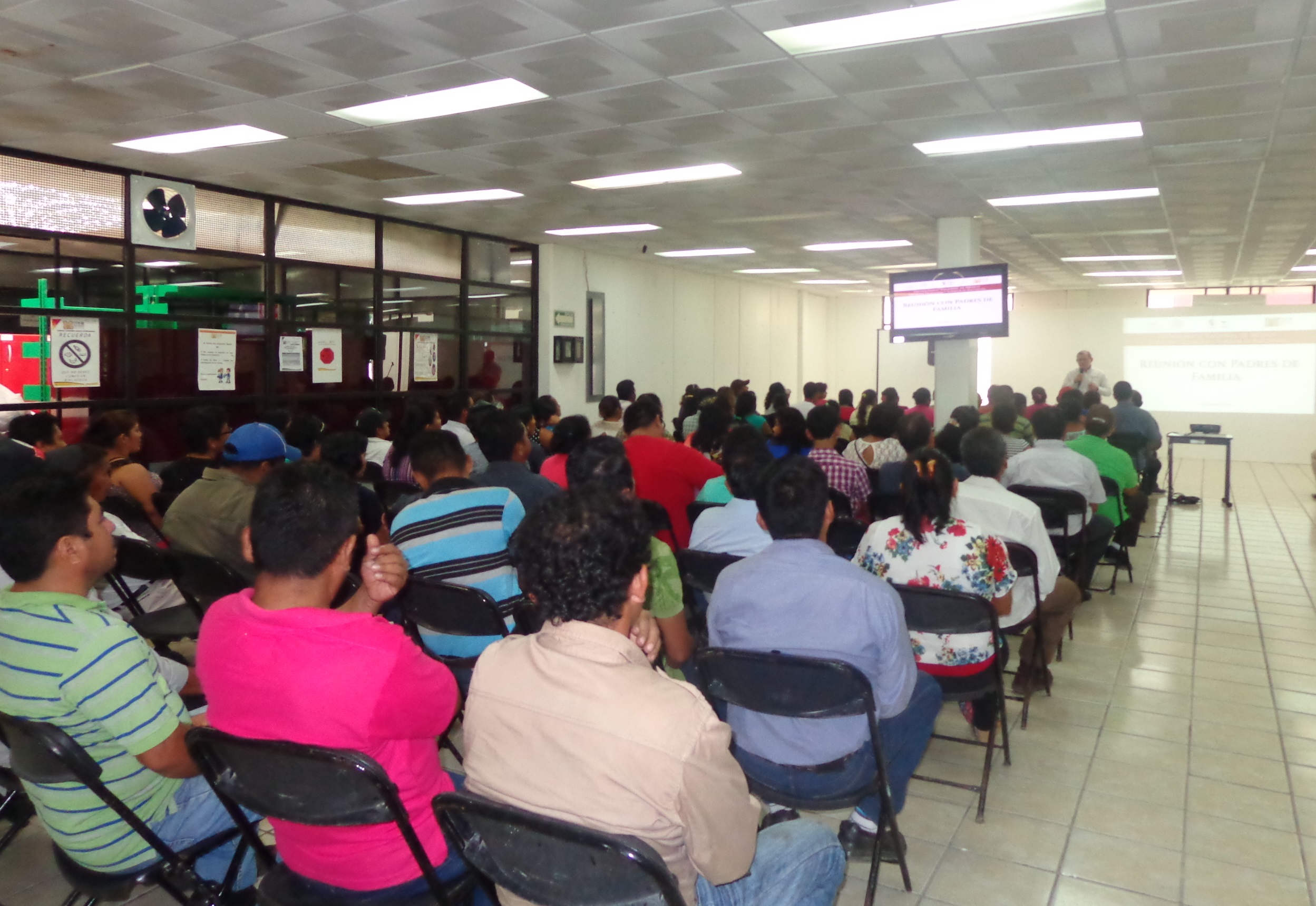 REUNIÓN CON PADRES DE FAMILIA DE ALUMNOS DE NUEVO INGRESO DEL ITSM