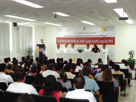 REALIZA EL ITSM CEREMONIA DE GRADUACIÓN 2016.