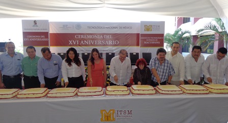CELEBRA EL INSTITUTO TECNOLÓGICO SUPERIOR DE MACUSPANA SU XVI ANIVERSARIO