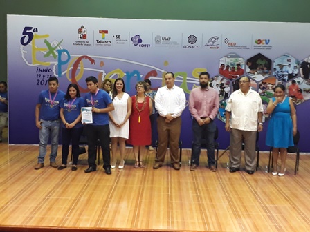 PARTICIPA EL ITSM EL 5ta. EXPOCIENCIAS TABASCO 2017