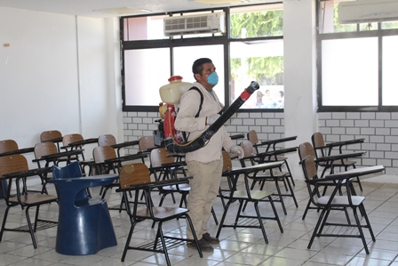 FUMIGACION DE LAS INSTALACIONES DEL ITSM
