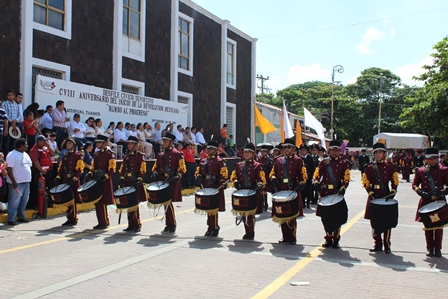 PARTICIPACIÓN DEL ITSM EN EL DESFILE DEL 20 DE NOVIEMBRE.