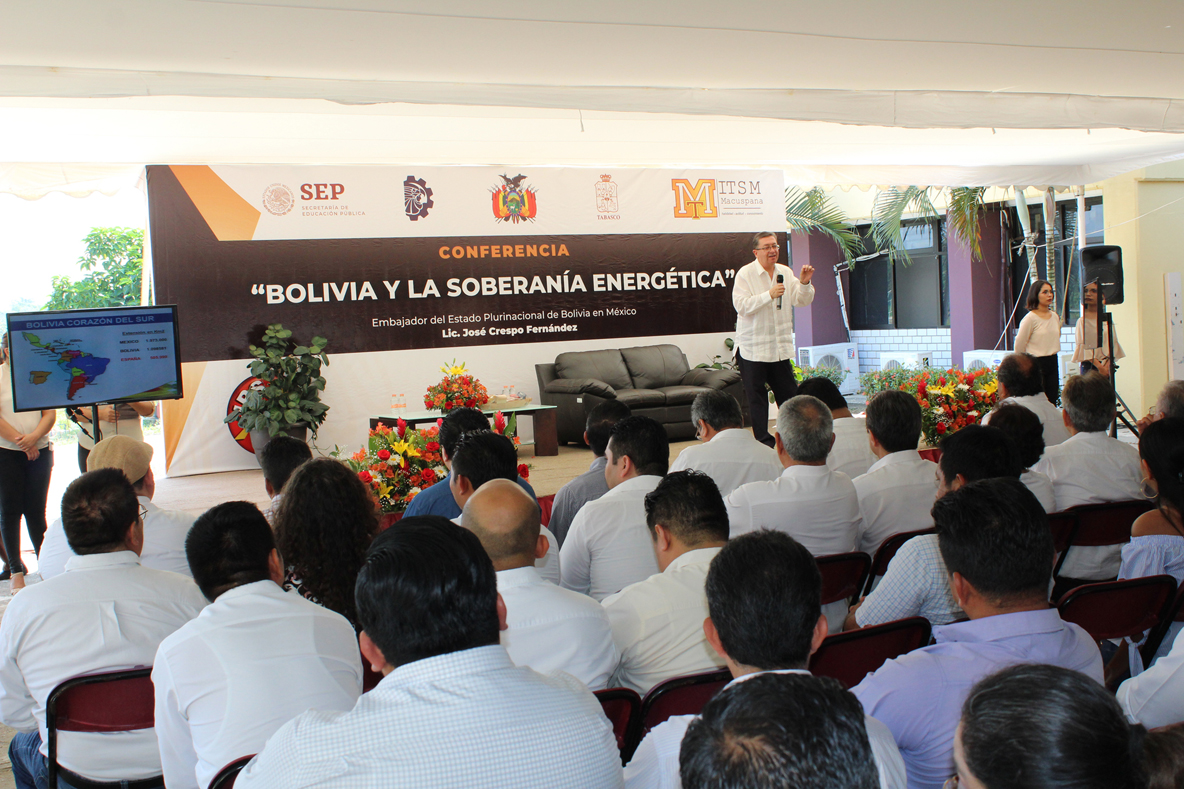 CONFERENCIA BOLIVIA Y LA SOBERANÍA ENERGÉTICA