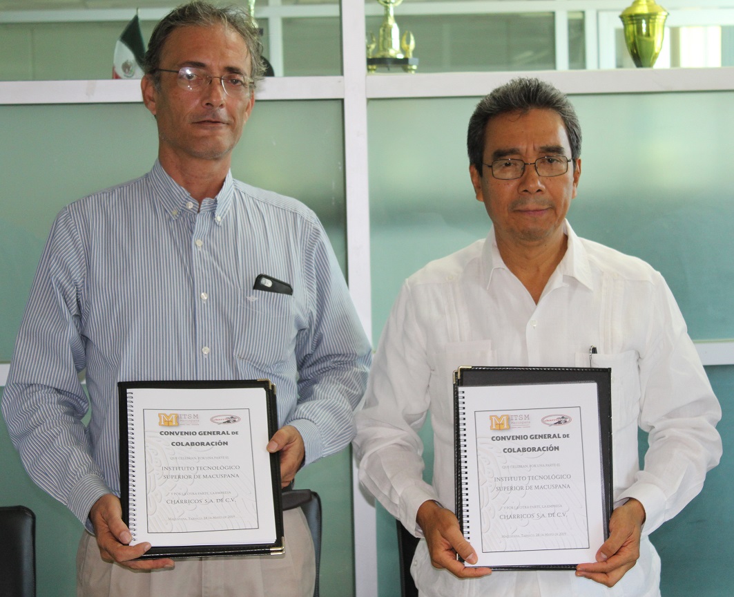 CONVENIO DE COLABORACIÓN ITSM – INDUSTRIAS CHARRICOS S.A. DE C.V.