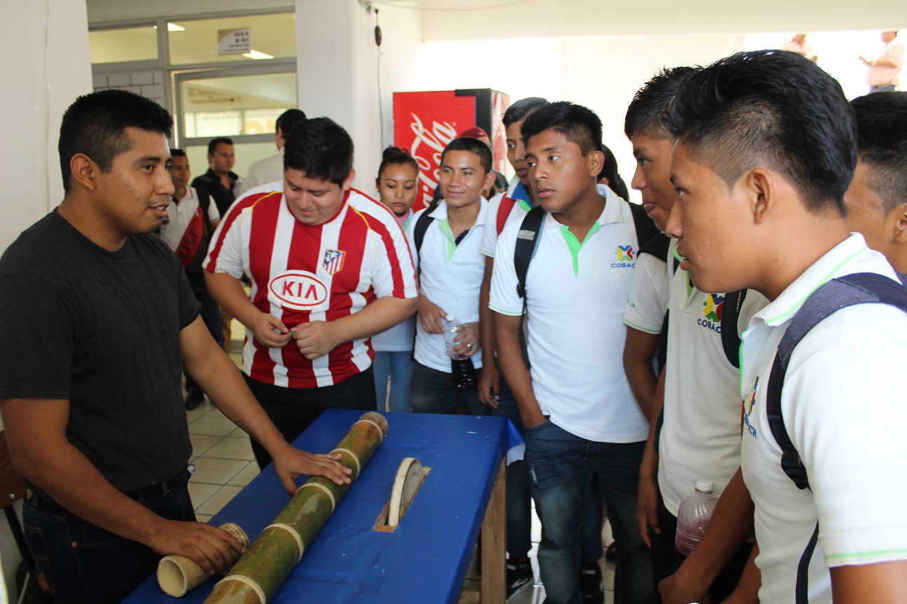 VISITA DE ESTUDIANTES DEL COBACH PLANTEL No. 38
