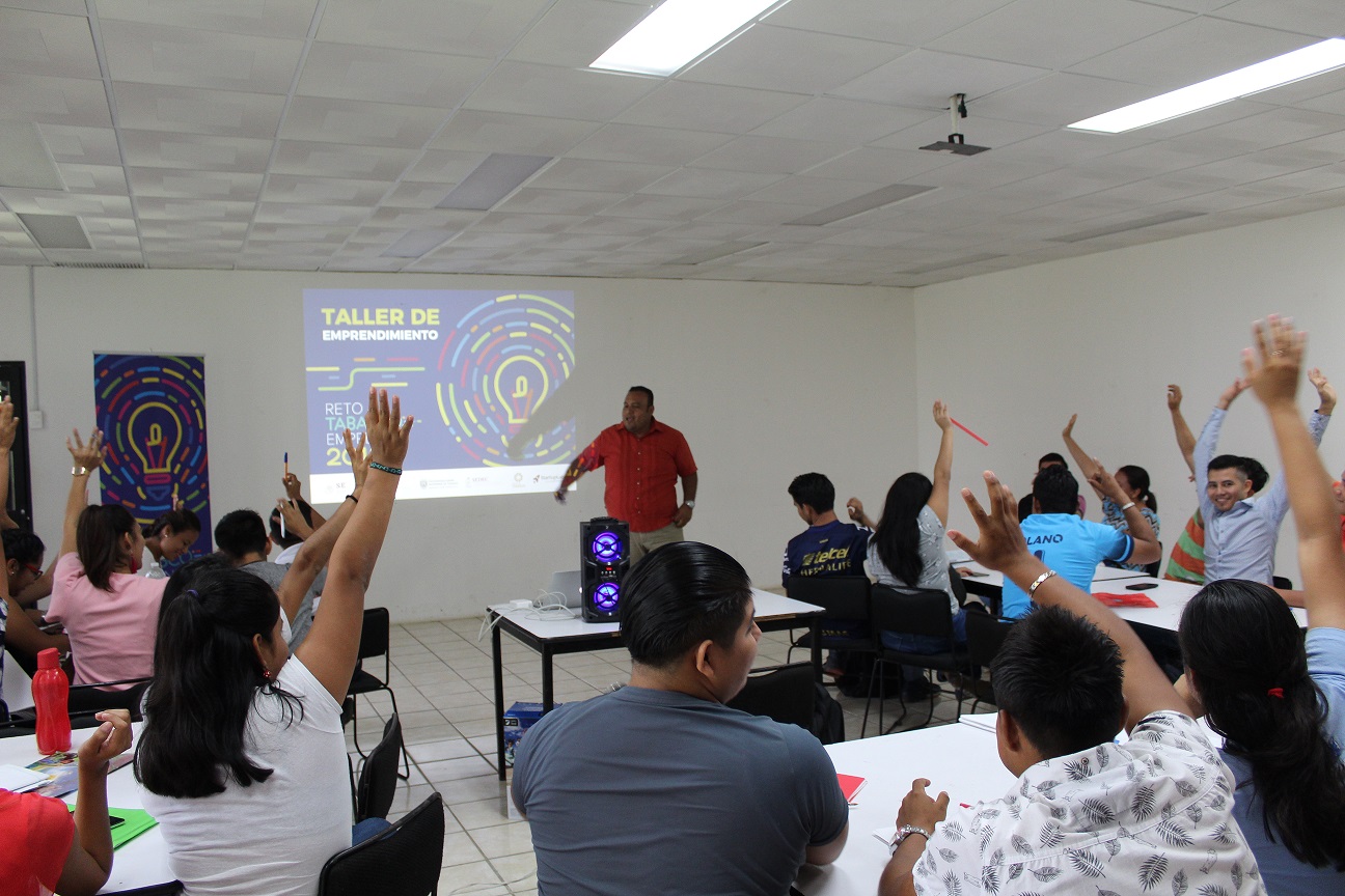 TALLER DE SENSIBILIZACIÓN RETO TABASCO EMPRENDE 2019.