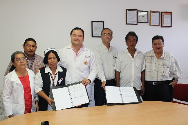 FIRMA DE CONVENIO ITSM - HOSPITAL GENERAL DE VILLA BENITO JUÁREZ