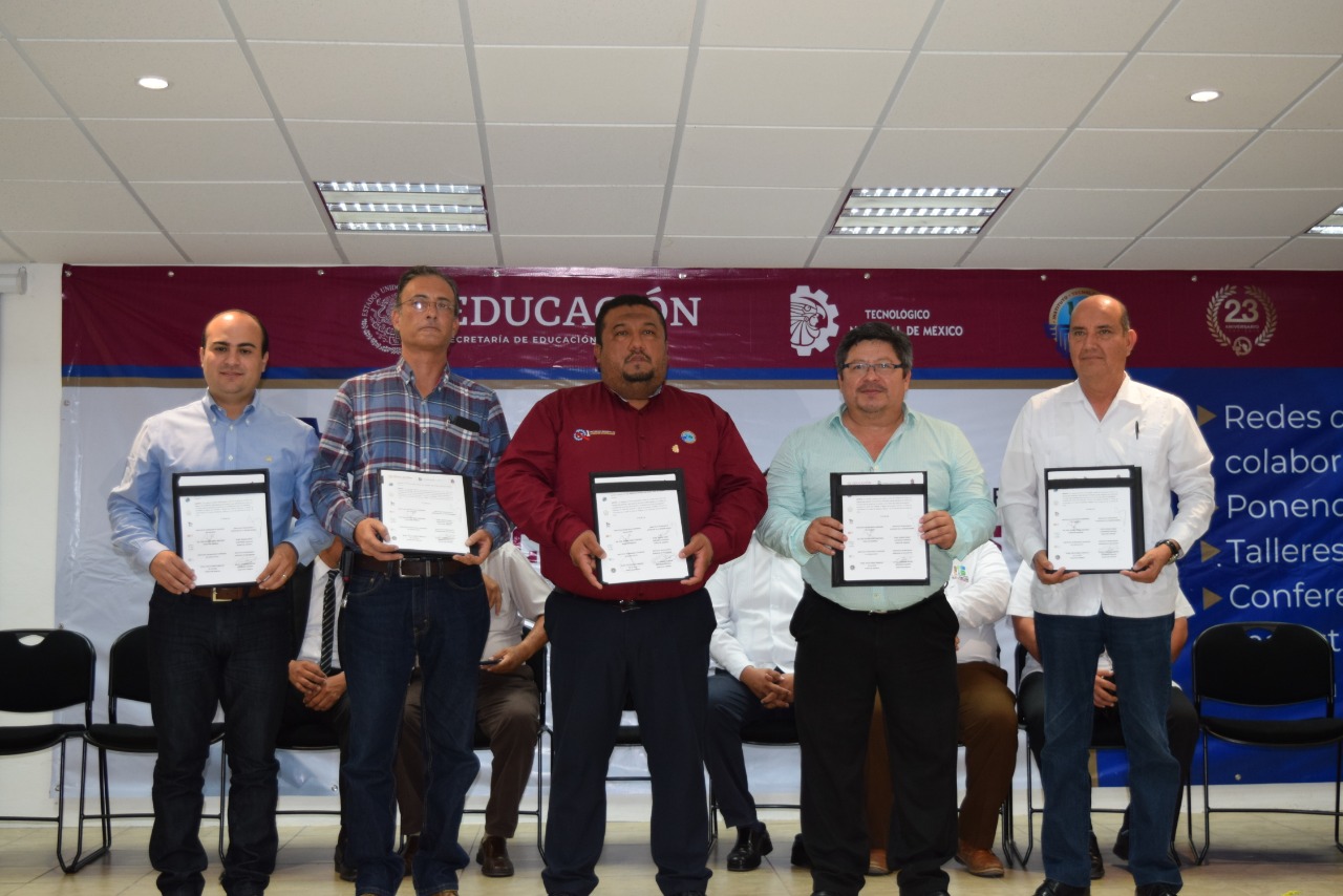 Firma de Convenio Red de Espacio Común de Institutos Tecnológicos “Región Sureste”.