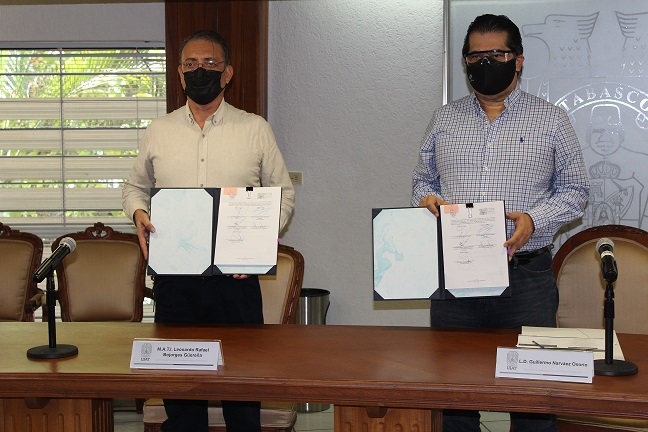 FIRMA DEL CONVENIO DE COLABORACIÓN ITSM - UJAT