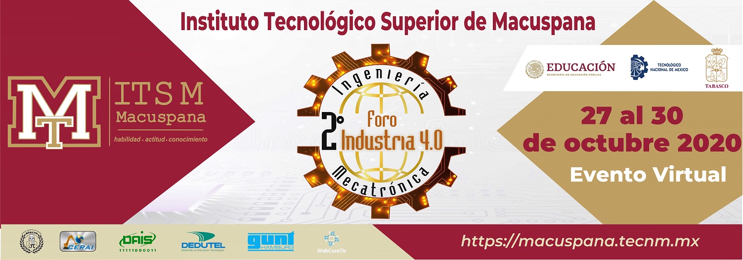 2º FORO DE INGENIERÍA MECATRONICA “INDUSTRIA 4.0”