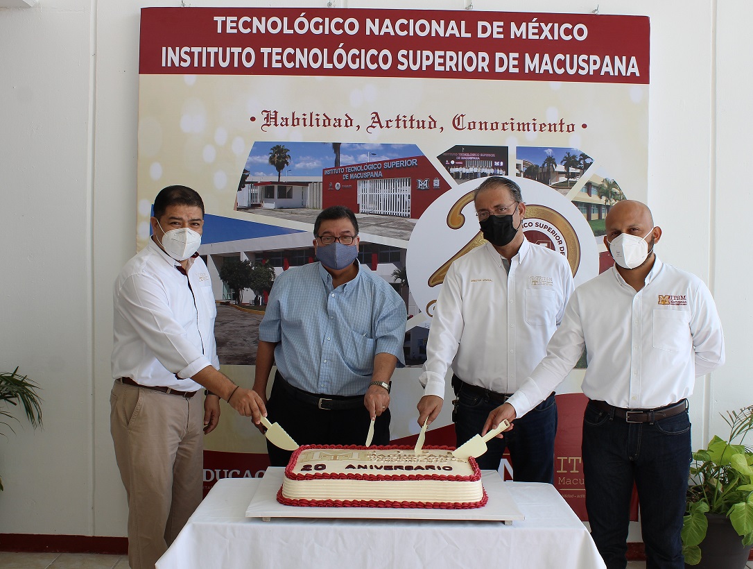 20º ANIVERSARIO DE FUNDACIÓN DEL INSTITUTO TECNOLÓGICO SUPERIOR DE MACUSPANA