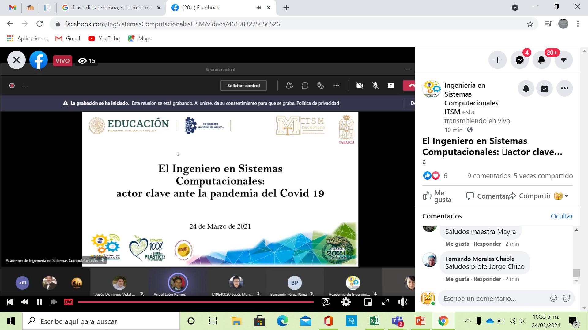 CICLO DE CONFERENCIAS DE ING. EN SISTEMAS COMPUTACIONALES EL ISC: ANALISTA Y DISEÑADOR DE ESTRATÉGIAS EN TIEMPOS DE COVID-19.
