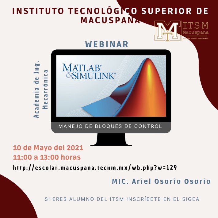 WEBINAR “SIMULINK DE MATLAB