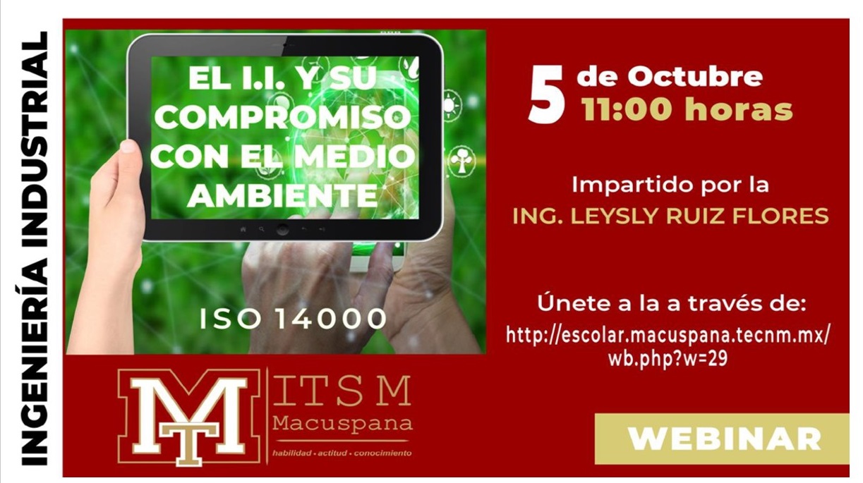 EL I.I. Y SU COMPROMISO CON EL MEDIO AMBIENTE (ISO 14000)