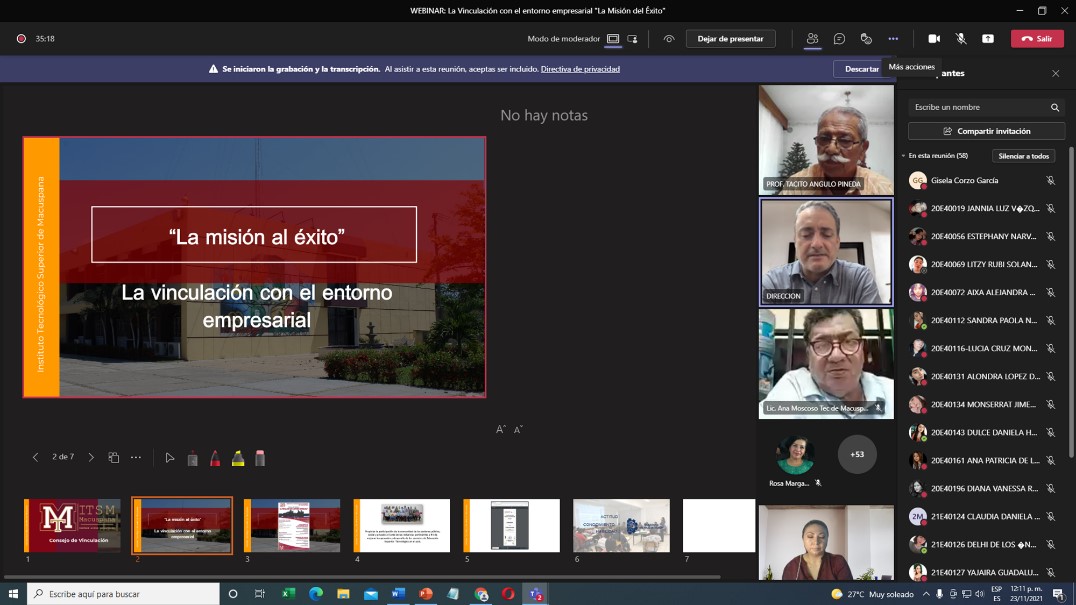 WEBINAR: La misión del éxito
