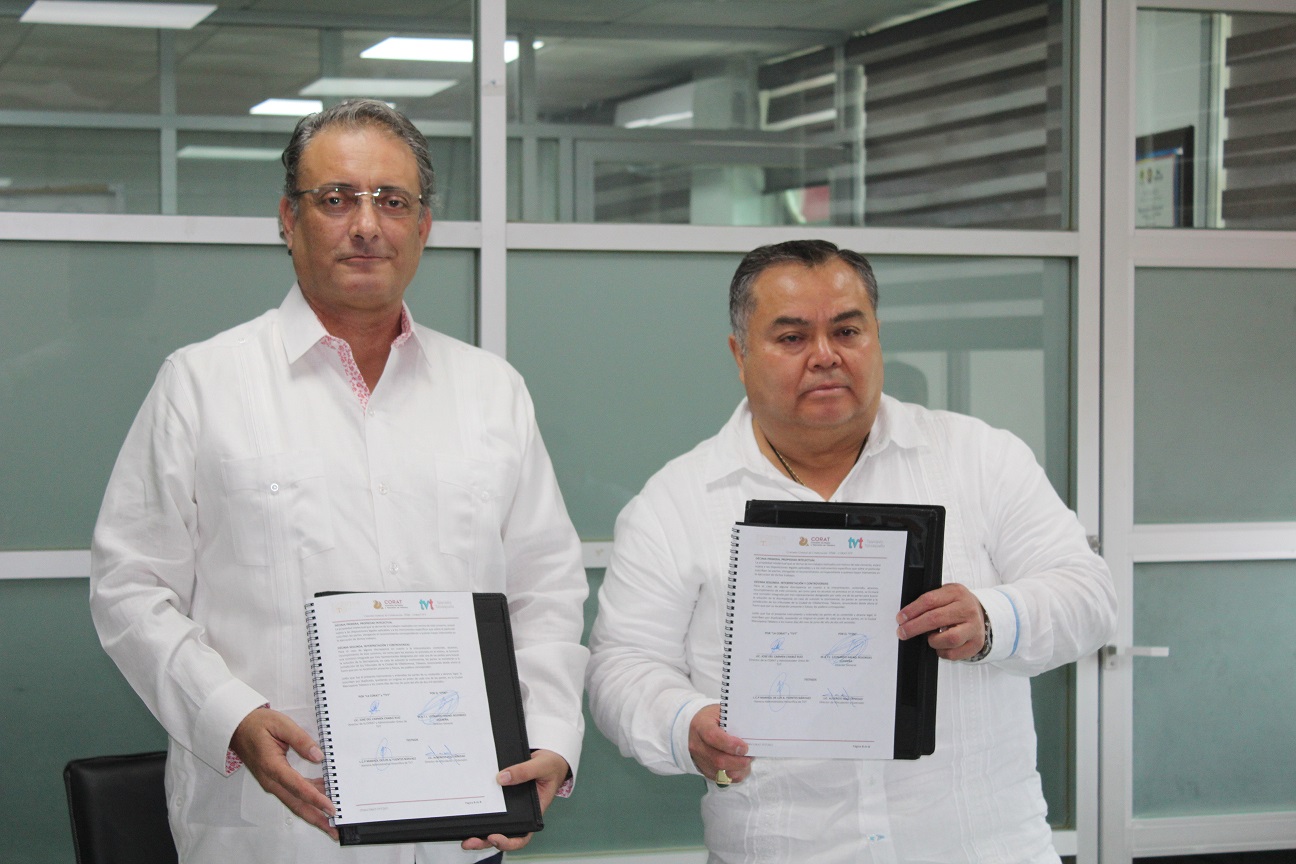 FIRMA DE CONVENIO ITSM-CORAT-TVT
