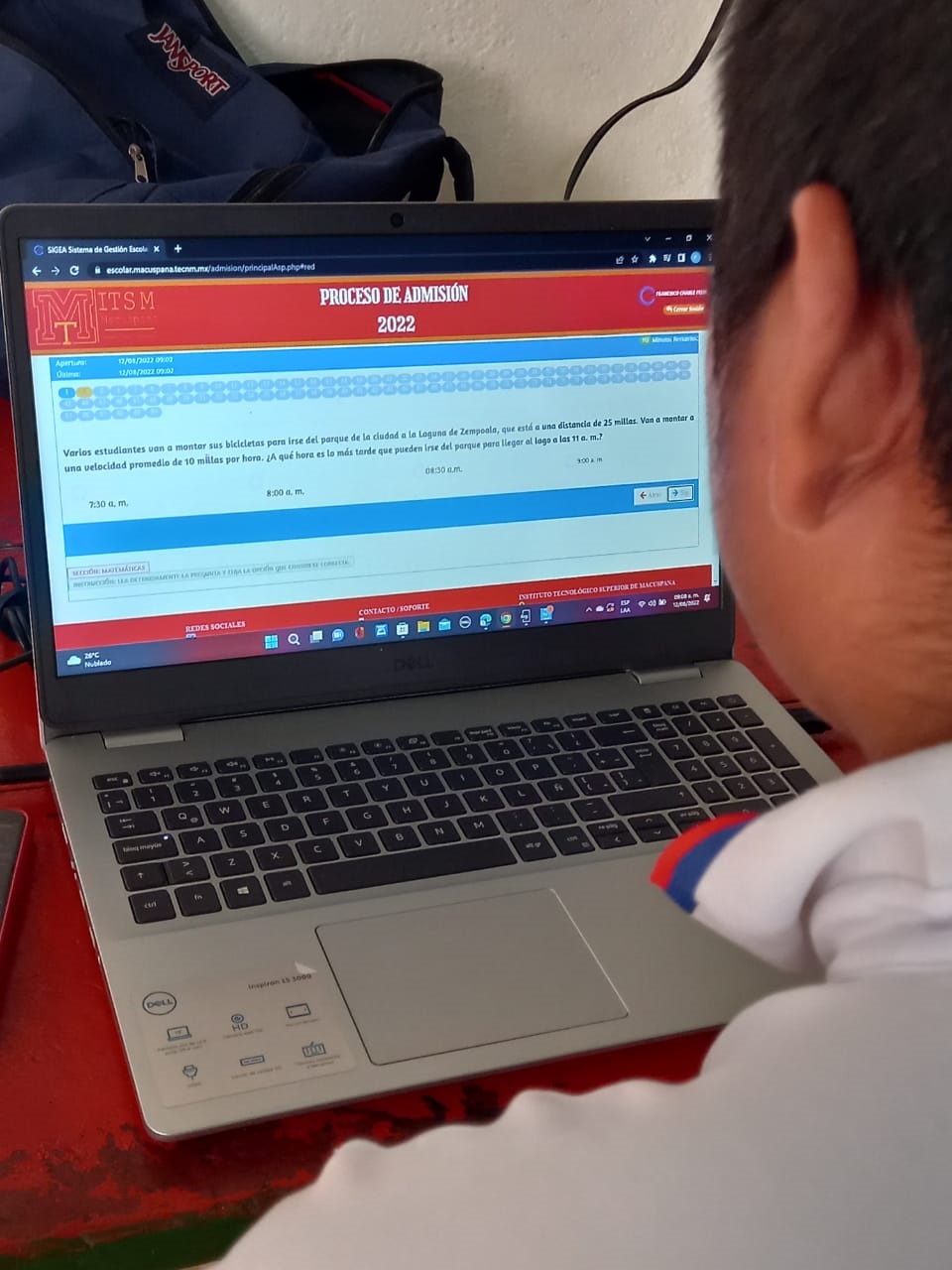 EVALUACIÓN DE INGRESO