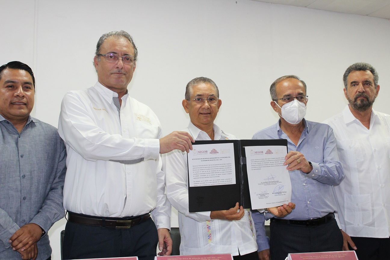 Firma del Protocolo de Inicio de Revisión de la Guía Consultiva de Desarrollo Municipal 2022 – 2024.