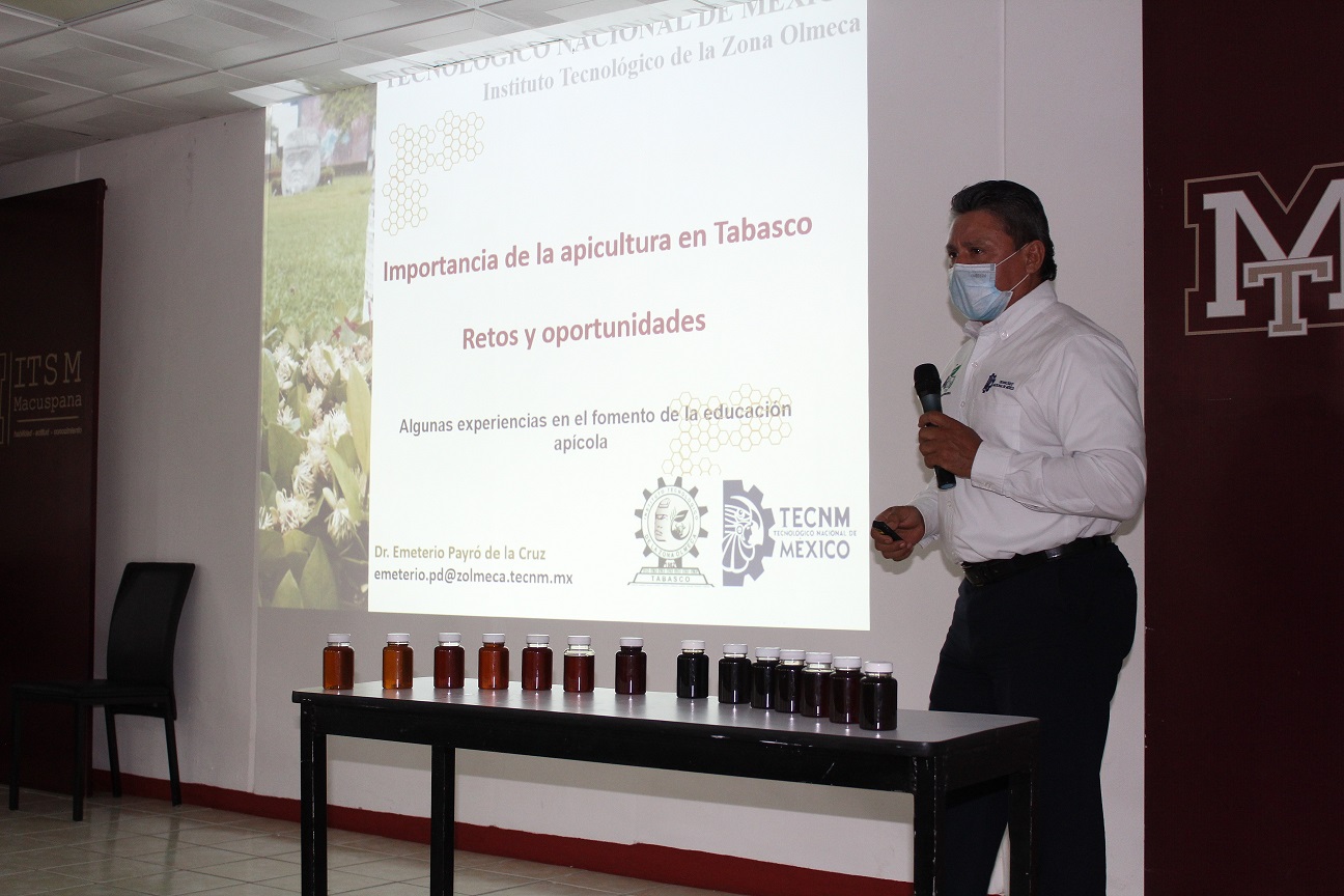 CONFERENCIA LA IMPORTANCIA DE LA APICULTURA EN TABASCO, RETOS Y OPORTUNIDADES.