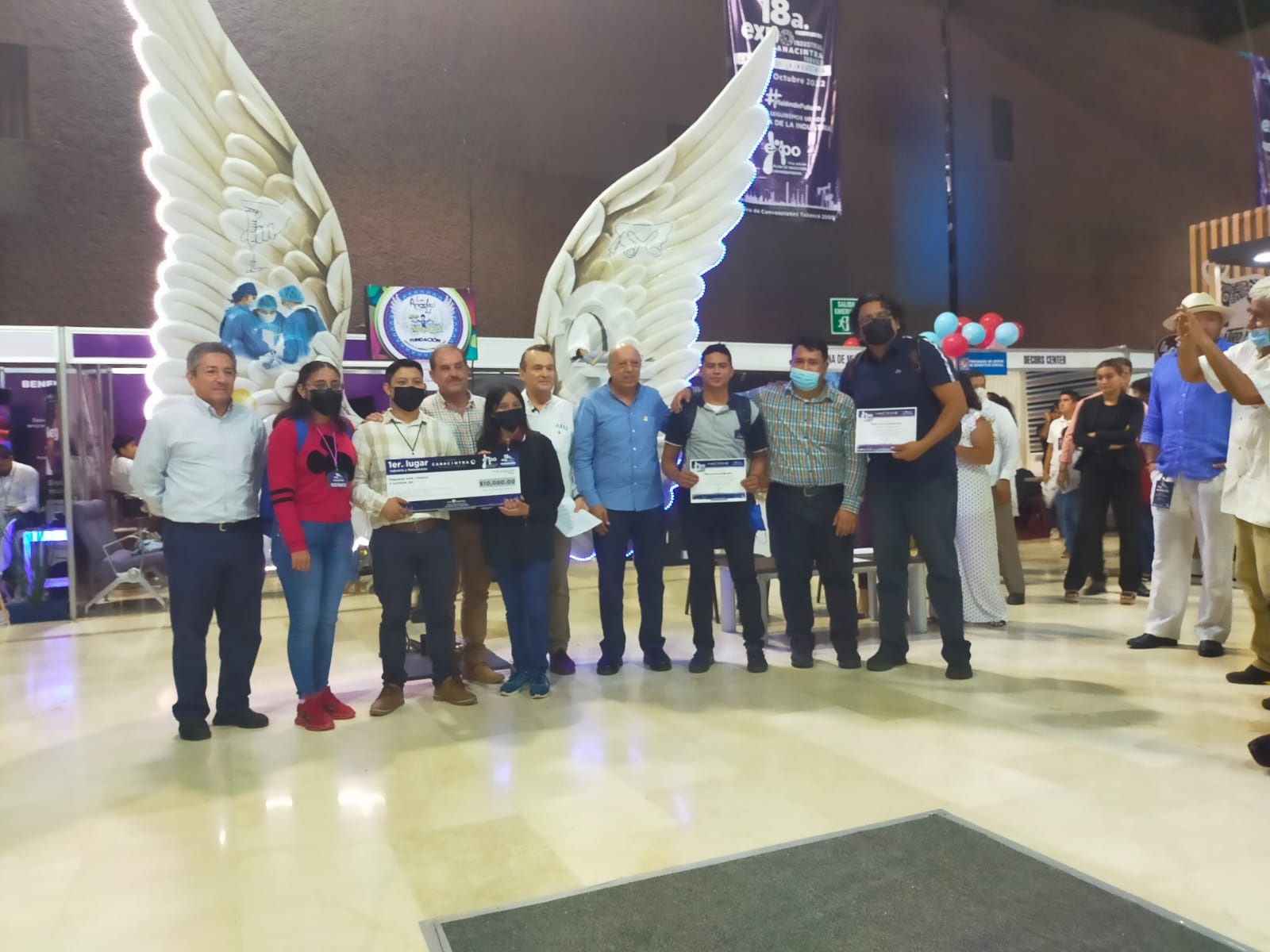 GANAN ESTUDIANTES DEL ITSM EL PRIMER LUGAR EN LA 18va. EXPO INDUSTRIAL CANACINTRA 2022