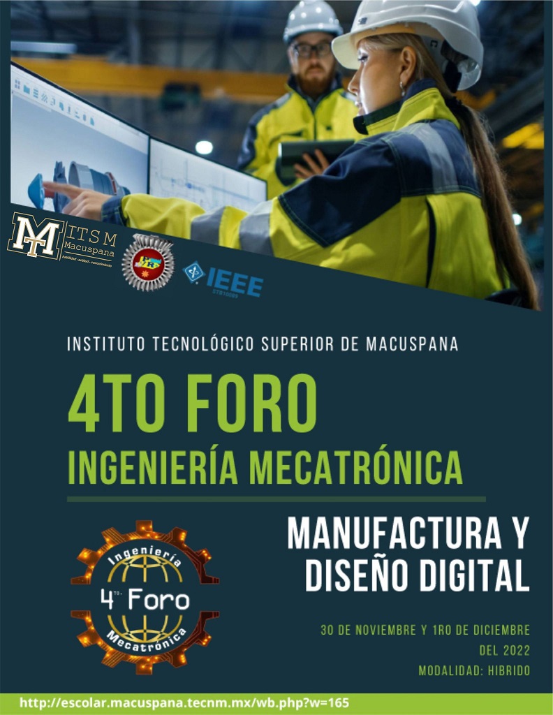 4TO. FORO DE ING. MECATRÓNICA