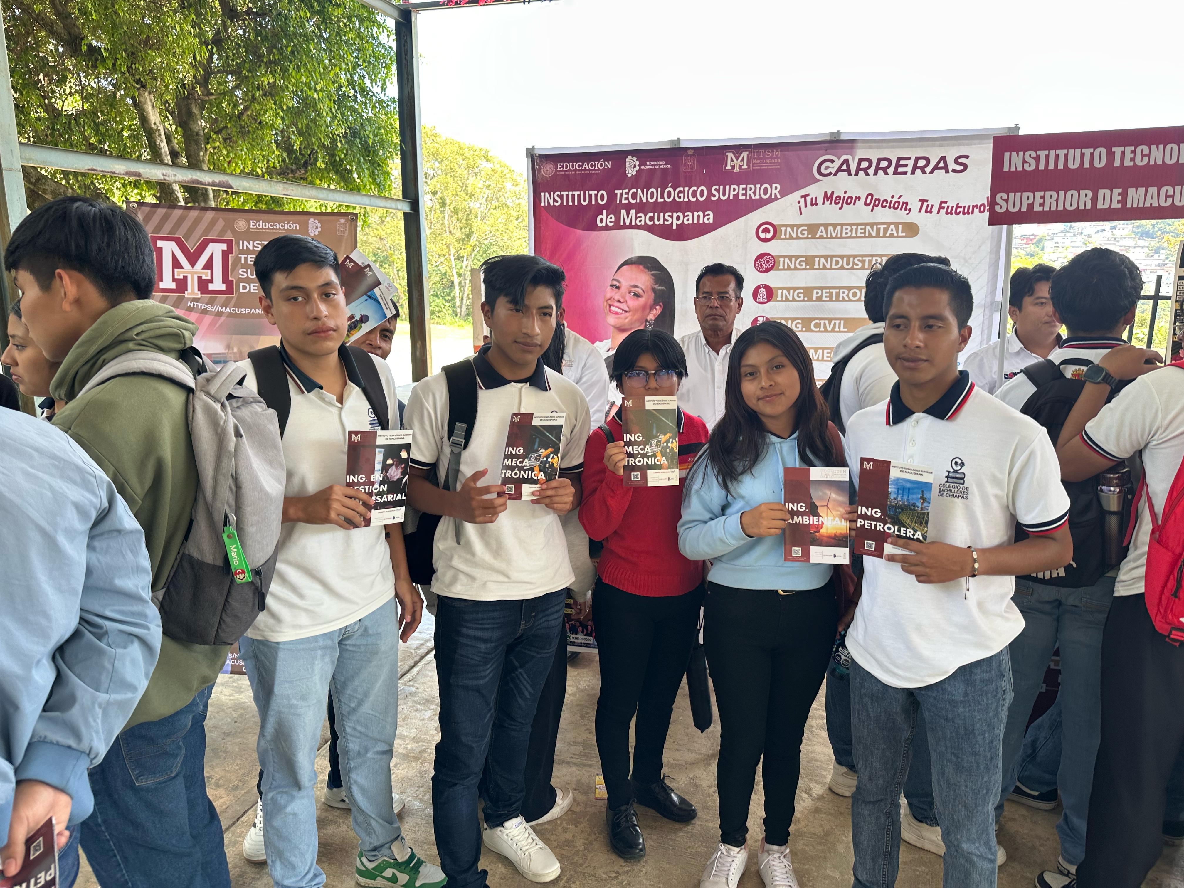 PARTICIPACIÓN EN FERIAS PROFESIOGRÁFICAS DEL COBACH PLANTEL 14 Y COBATAB PLANTEL 10