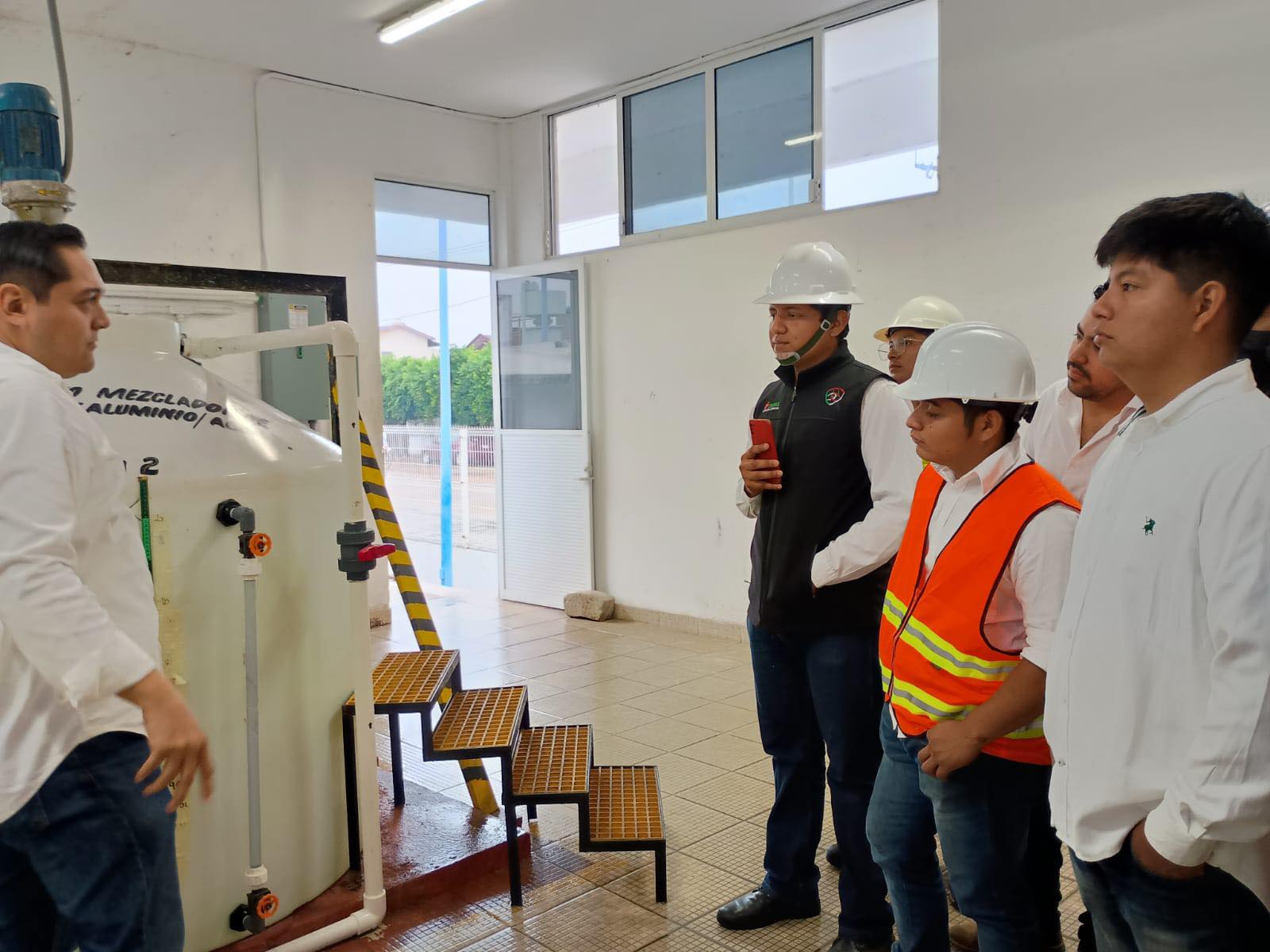 VISITA DE ESTUDIO ING. CIVIL A PLANTA POTABILIZADORA DE AGUA