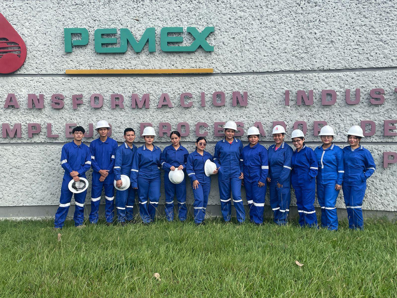 VISITA DE ESTUDIO INGENIERÍA PETROLERA AL COMPLEJO PROCESADOR DE GAS CD. PEMEX