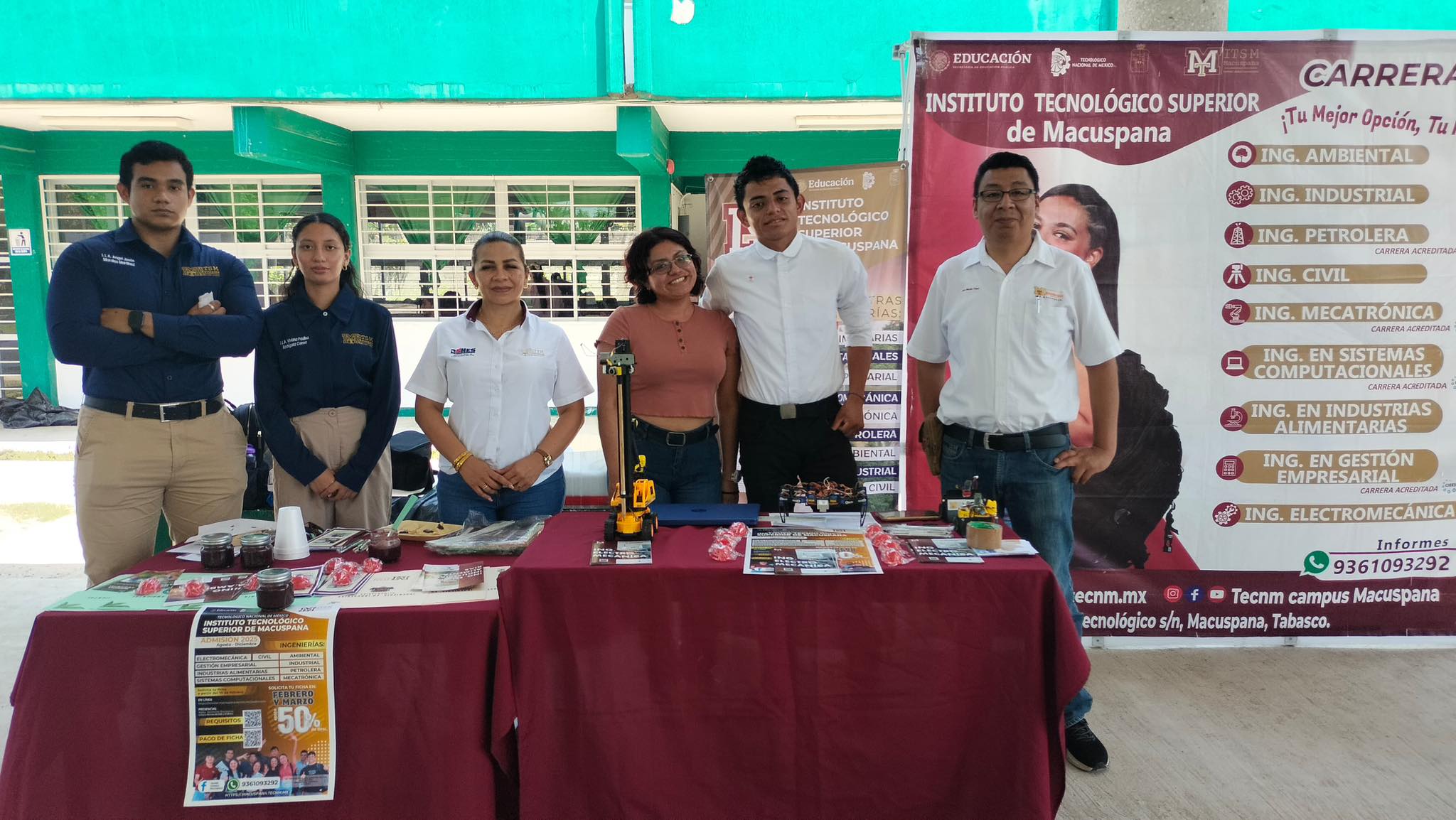 PARTICIPACIÓN FERIA PROFESIOGRÁFICA CONALEP 053
