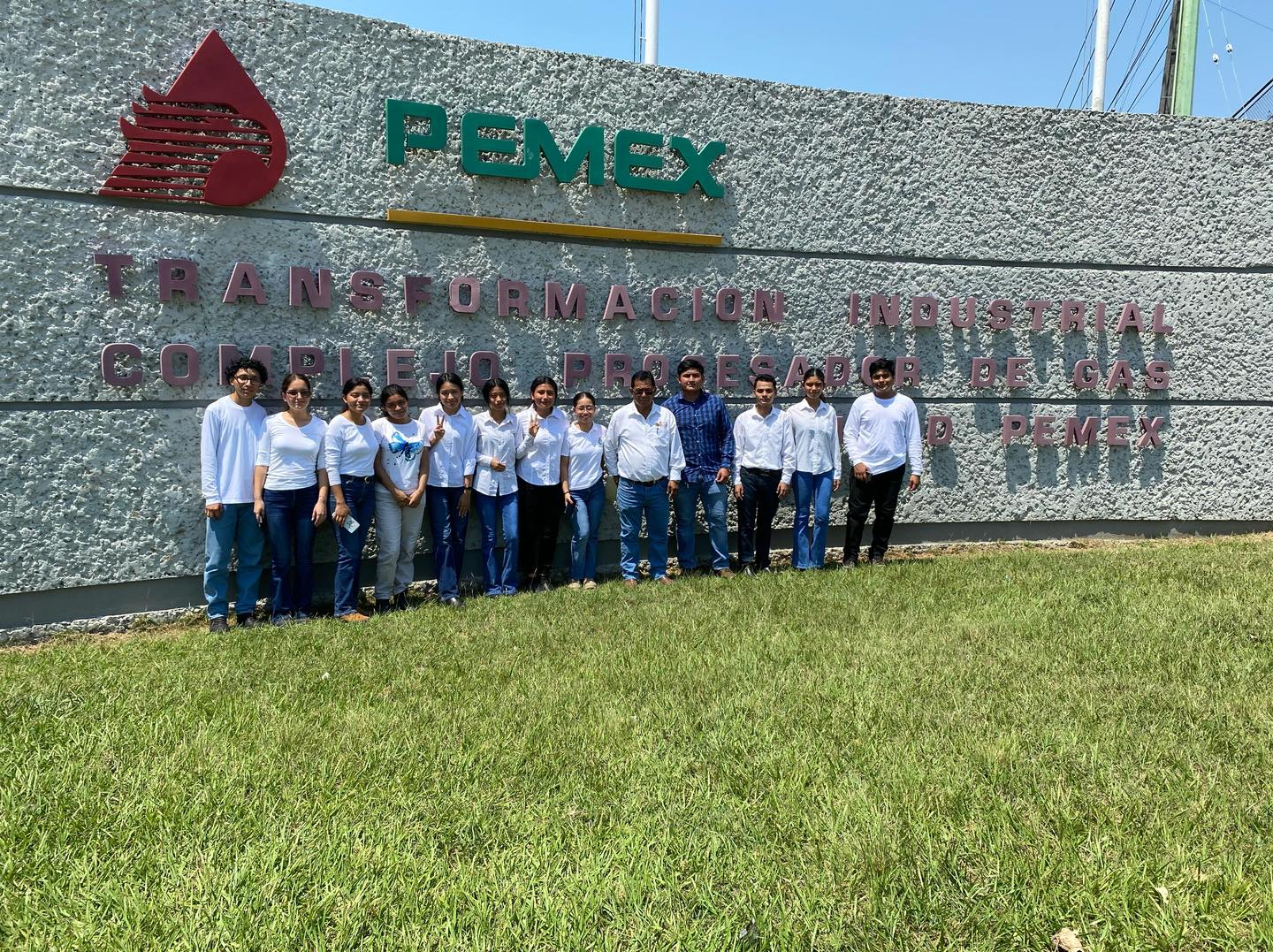 VISITA DE ESTUDIO ING. AMBIENTAL AL COMPLEJO PROCESADOR DE GAS CD. PEMEX