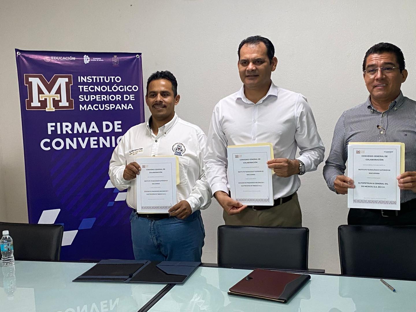 FIRMA DE CONVENIO ITSM - CIME Tabasco A.C.
