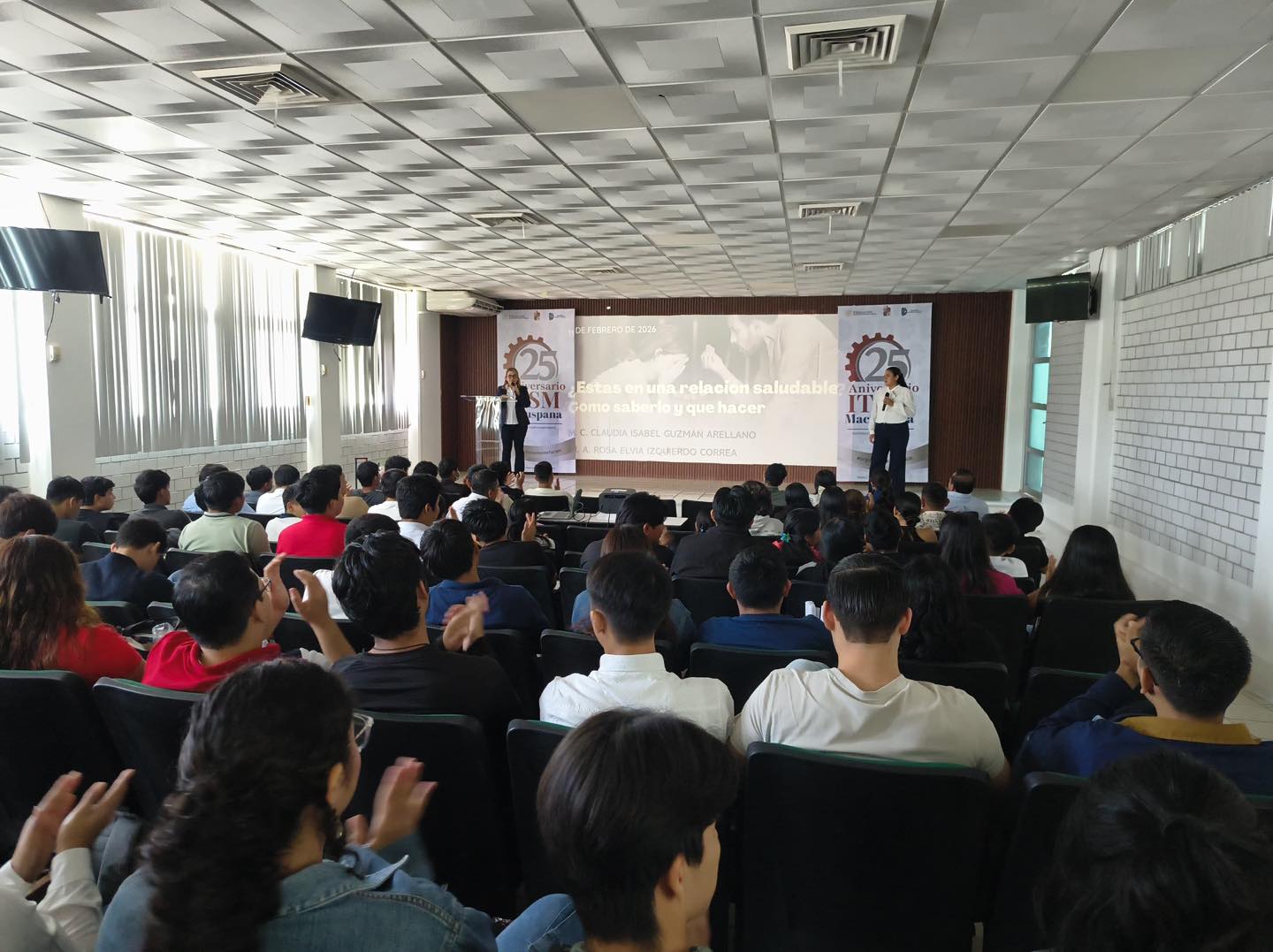 Conferencia “¿Estás en una relación saludable? Cómo saberlo y qué hacer”,