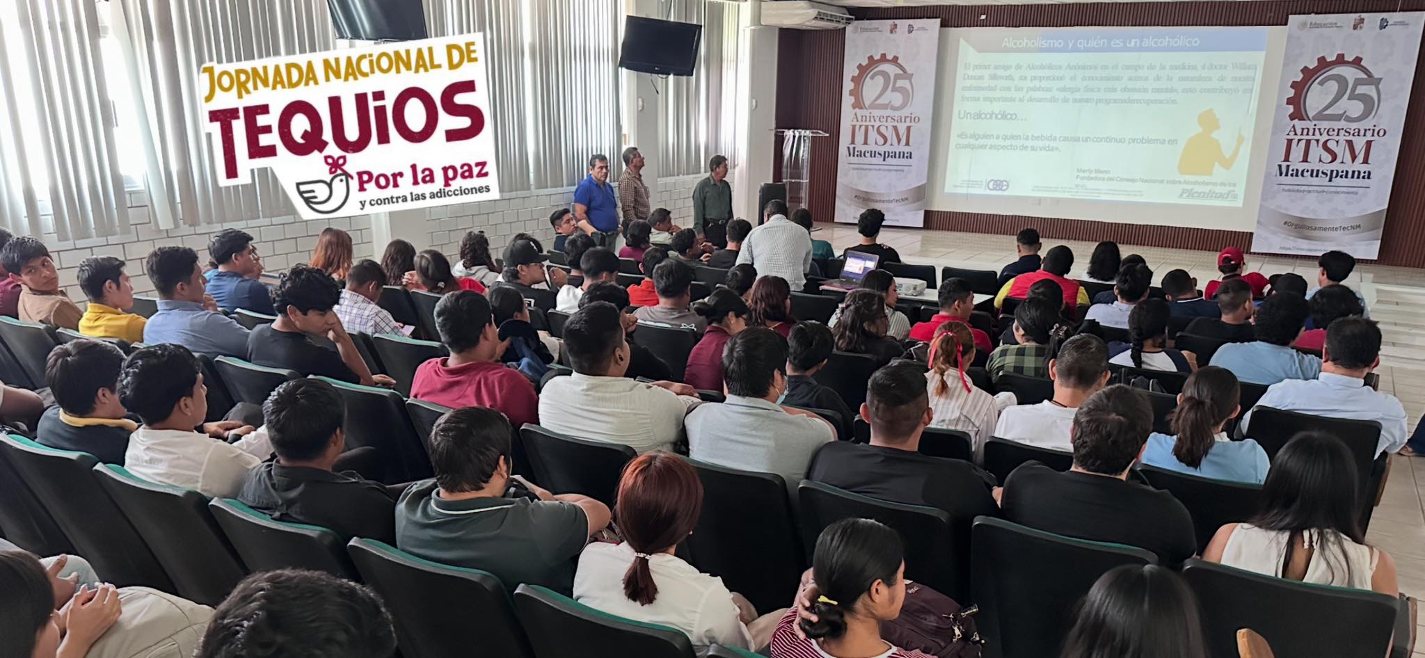 CHARLA SOBRE ALCOHOLISMO Y ADICCIONES