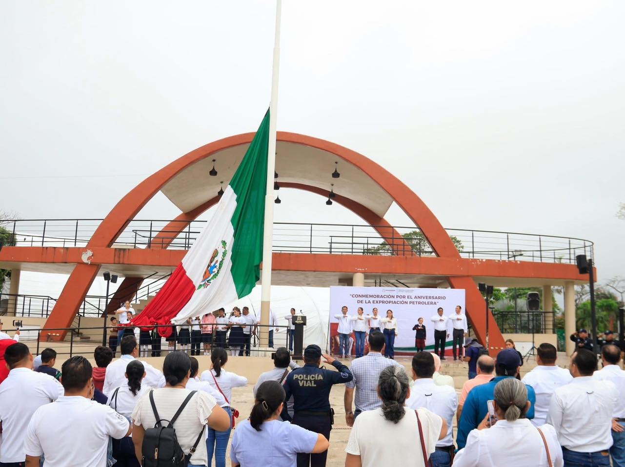 HOMENAJE POR EL 88° ANIVERSARIO DE LA EXPROPIACIÓN PETROLERA